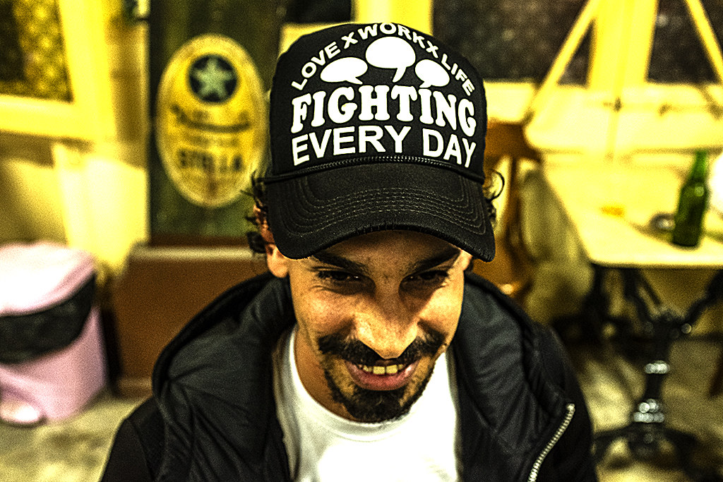 LOVE X WORK X LIFE FIGHTING EVERY DAY at Horreya on 2-1-21--Cairo
