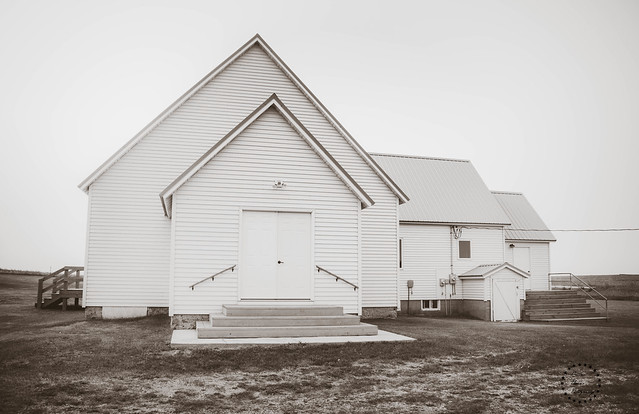 Unknown Church near Gackle, North Dakota