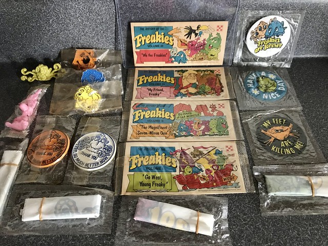 Vintage 1970’s Freakies Cereal Premiums