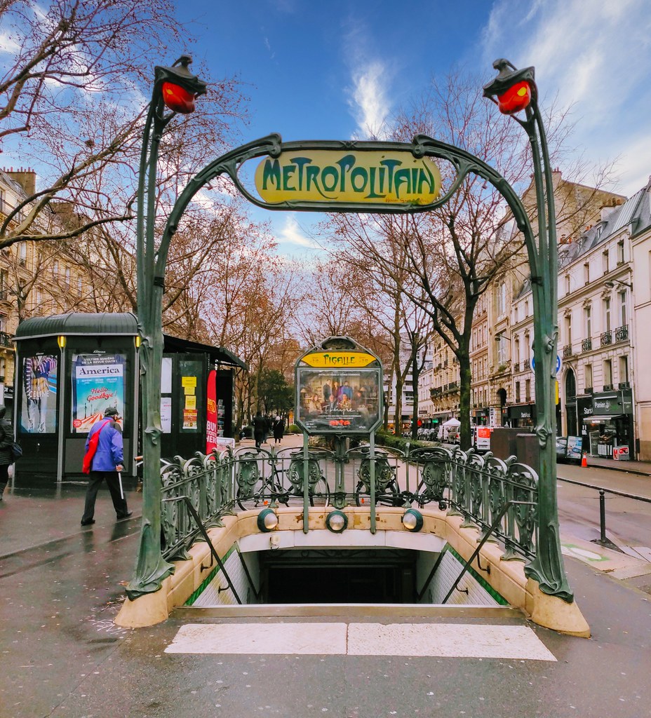 Métro Pigalle - Paris | © 2021 Pantchoa - All rights reserve… | Flickr
