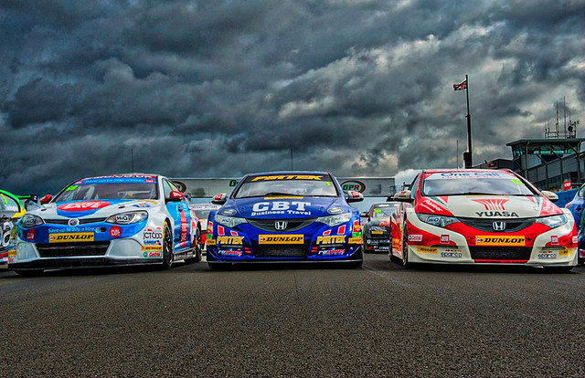 Bring the thunder. British Touring Car Championship (BTCC) Media day