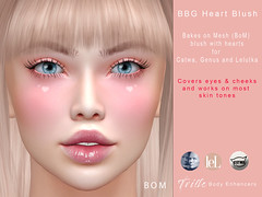 Tville - BBG Heart Blush