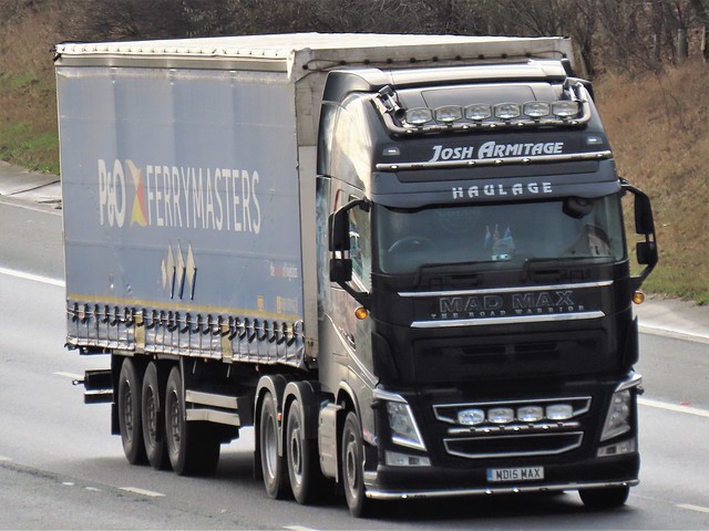 Josh Armitage, Volvo FH (MD15MAX) On The A1M Northbound