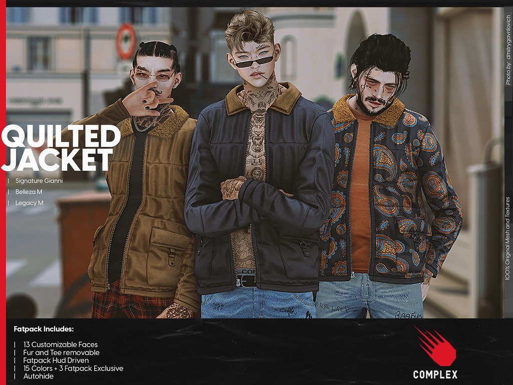 [COMPLEX] QUILTED JACKET