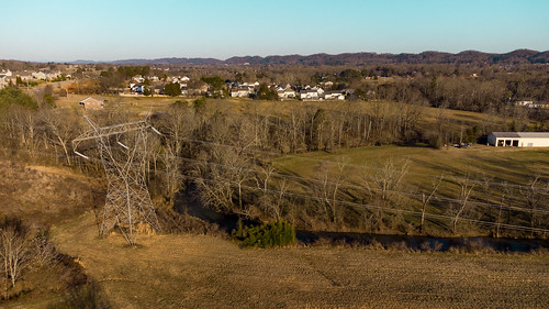 mini2 wiretower drone powerline outside tennessee dji knoxville unitedstates