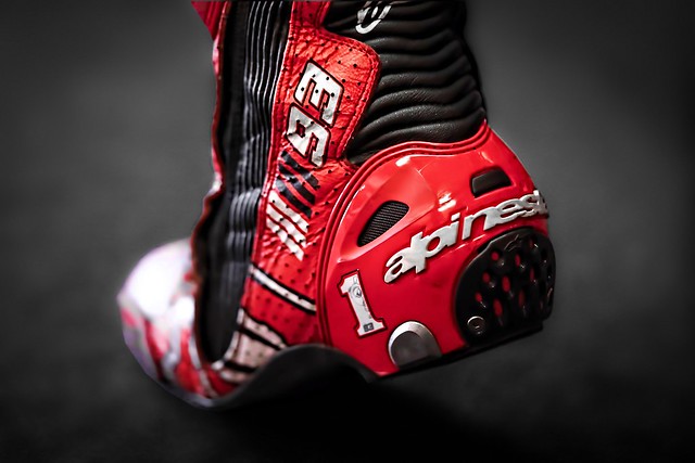 Racing driver boots