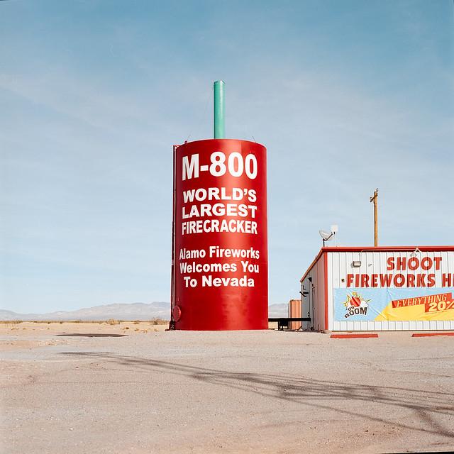 Highway 95, Amargosa Valley, Nevada. January 3, 2021