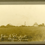 [KANSAS-J-0013] John J. Burghart Farm - Offerle &lt;b&gt;Image Title:&lt;/b&gt; John J. Burghart Farm - Offerle

&lt;b&gt;Date:&lt;/b&gt; c.1910

&lt;b&gt;Place:&lt;/b&gt; Offerle, Kansas

&lt;b&gt;Description/Caption:&lt;/b&gt; John J. Burghart, Offerle, Kansas

&lt;b&gt;Medium:&lt;/b&gt; black and white photograph

&lt;b&gt;Photographer/Maker:&lt;/b&gt; ?? Photo Car

&lt;b&gt;Cite as:&lt;/b&gt; KS-J-0013, WaterArchives.org

&lt;b&gt;Restrictions:&lt;/b&gt; There are no known U.S. copyright restrictions on this image. While the digital image is freely available, it is requested that &lt;a href=&quot;http://www.waterarchives.org&quot; rel=&quot;noreferrer nofollow&quot;&gt;www.waterarchives.org&lt;/a&gt; be credited as its source. For higher quality reproductions of the original physical version contact &lt;a href=&quot;http://www.waterarchives.org&quot; rel=&quot;noreferrer nofollow&quot;&gt;www.waterarchives.org&lt;/a&gt;, restrictions may apply.