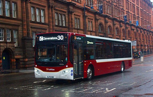 SJ70 HNH ‘Lothian Buses’ No. 73. Volvo B8RLE / MCV eVoRa /1  on Dennis Basford’s railsroadsrunways.blogspot.co.uk’