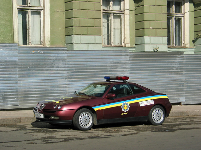 Police Alfa Romeo GTV