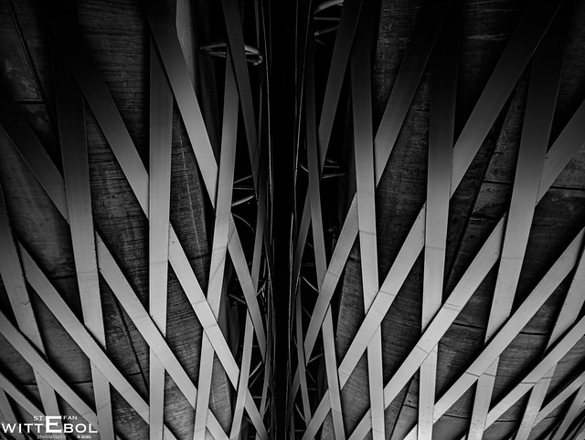 North Brabant - Black and white abstract lines