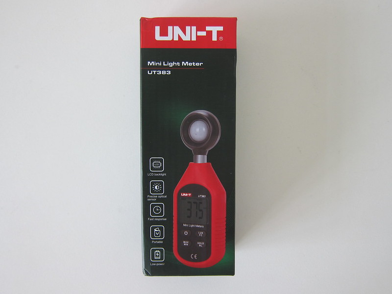 UNI-T Mini Light Meter (UT383) - Box Front