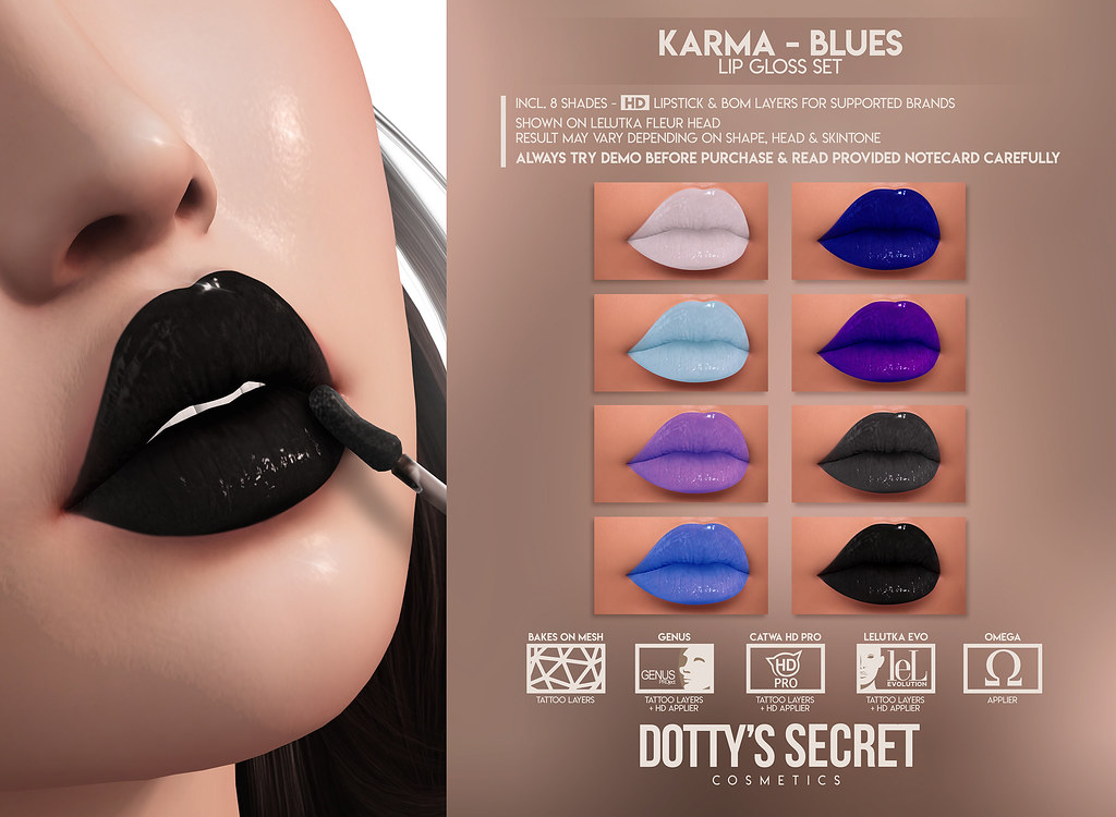 Dotty’s Secret – Karma – Lip Gloss [BLUES]