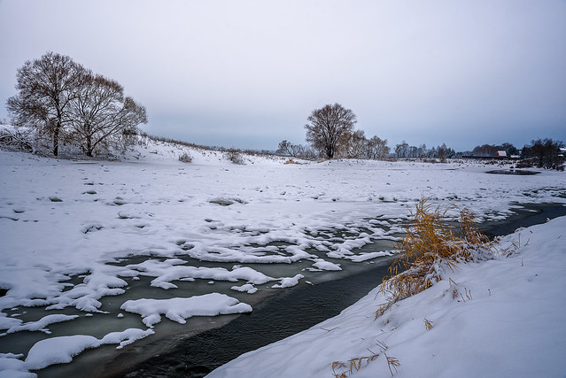 Winter river (3) / Зимняя река