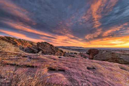 sunrise dawn daybreak redrockspark colorado landscape landscapes