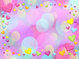 Pastel Bubble Heart Frame | by Javcon117*
