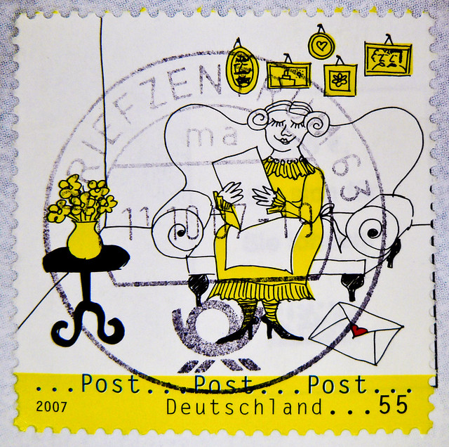 great stamp Germany 55c (Post! mail! letter, Brief)) timbres Allemagne sellos Alemanha selos Alemania francobolli Germany postzegel 우표 독일 유럽  γραμματόσημα Γερμανία frimerker Tyskland markica Njemačka pullari Almanya スタンプ  ドイツの ヨーロッパ postzegels duitsland f