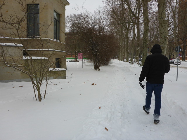 Schnee in Leipzig
