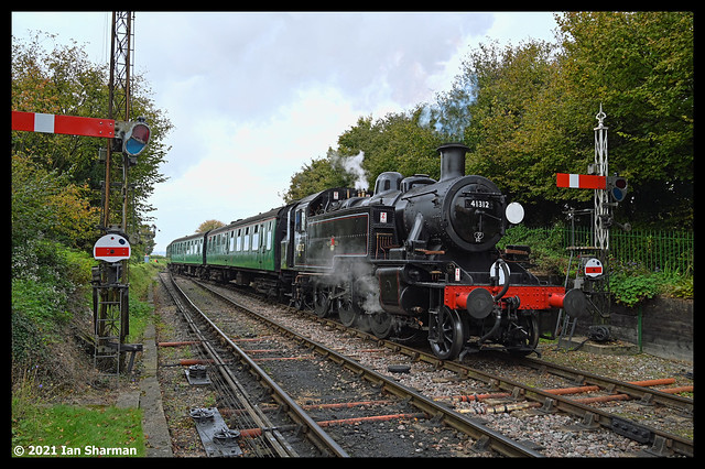 No 41312 18th Oct 2020 Mid Hants Railway Steam Gala Ropley