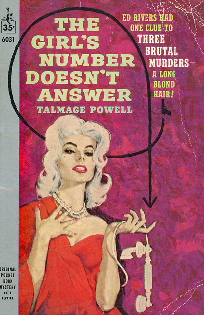Pocket Books 6031 - Talmage Powell - The Girl's Number Doesn't Answer