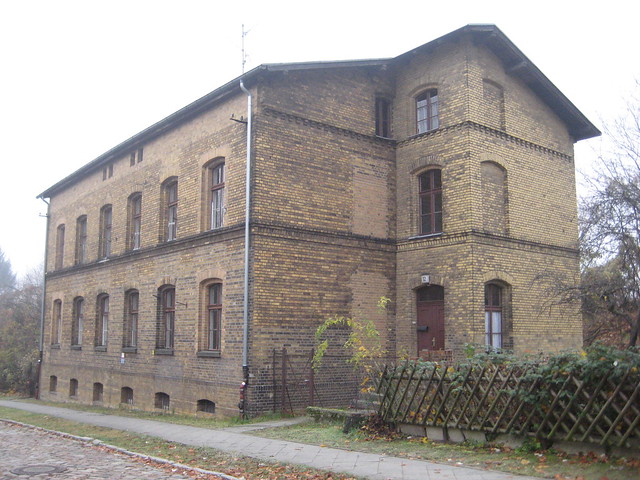um 1890 Berlin Dienstwohnhaus Hauptwerkstatt der Eisenbahn Werkstättenweg in 14055 Grunewald
