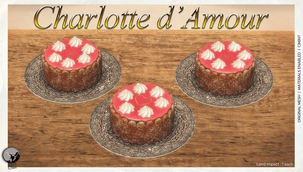 Charlotte d'Amour : exclusive groupgift for February @ Petit Chat