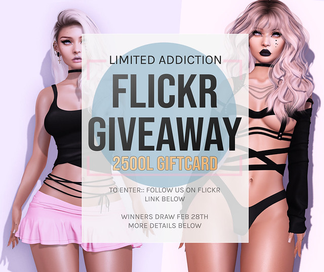 Limited Addiction 2500L Gift Card GIVEAWAY