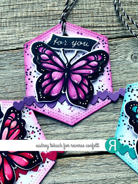 Stained Glass Butterflies Tags