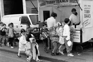 Tubby Isaacs, Sea Food Stall, Goulston St, Whitechapel High St, Aldgate, Tower Hamlets, 1989 89-4a-66