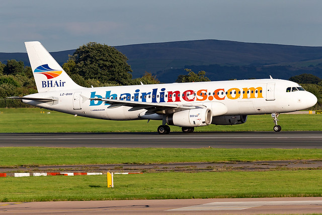 LZ-BHH BH Airlines Balkan Holidays A320 Manchester