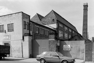 Arcanum Works, Warner Rd, Camberwell, Lambeth, 1989 89-4i-54