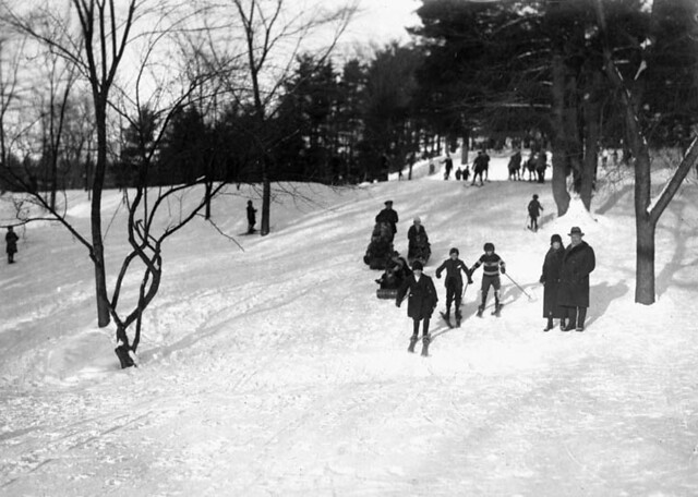 Winter sports in Rockcliffe Park, Ottawa, Ontario / Sports d’hiver au parc de Rockcliffe, Ottawa (Ontario)