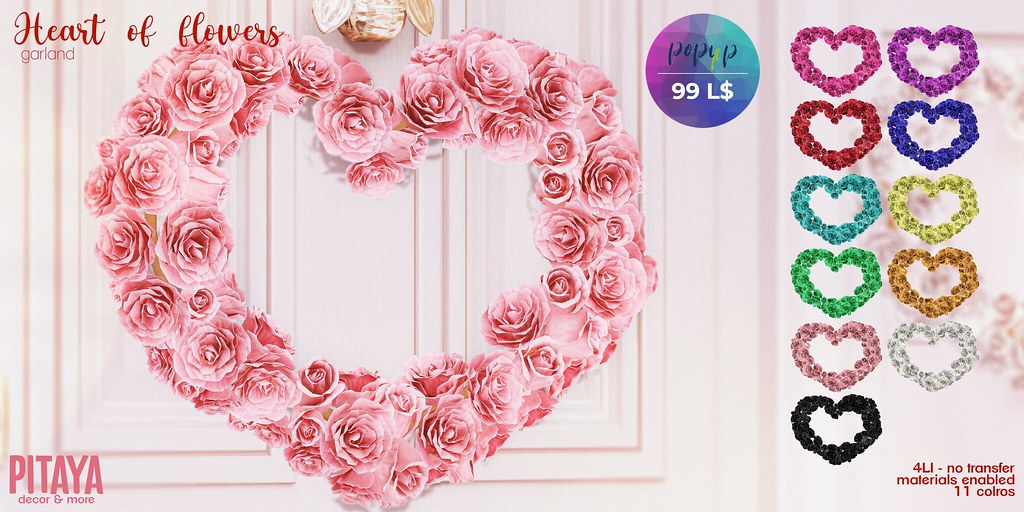 Pitaya – Heart of flowers Popup
