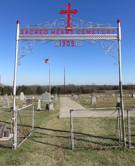 Sacred Heart Mission Cemetery (Sacred Heart, Oklahoma)