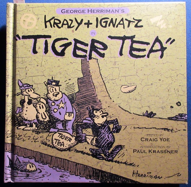 2010 Book Cover for Krazy + Ignatz in Tiger Tea 9693