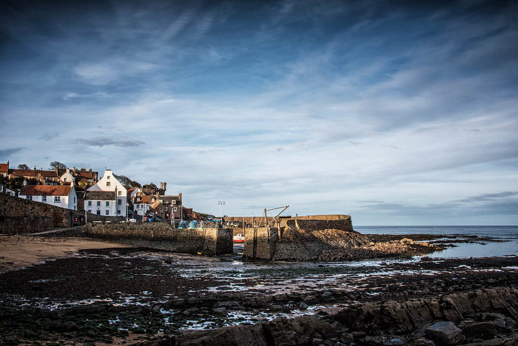 Low tide at Crail