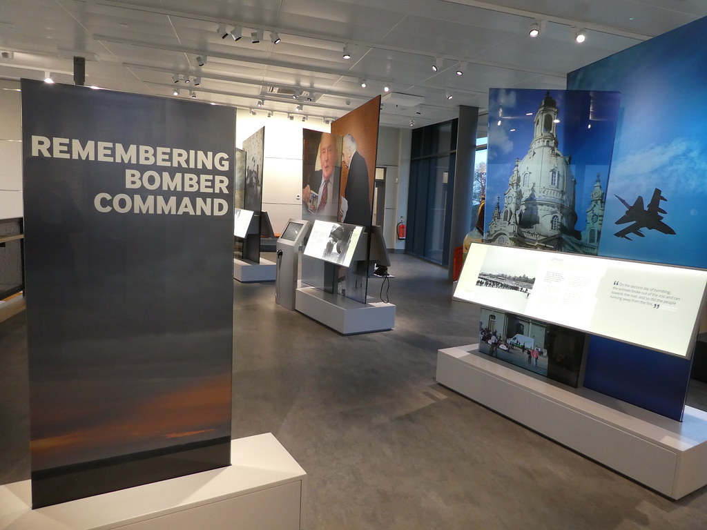 Exhibition area, International Bomber Command Centre
