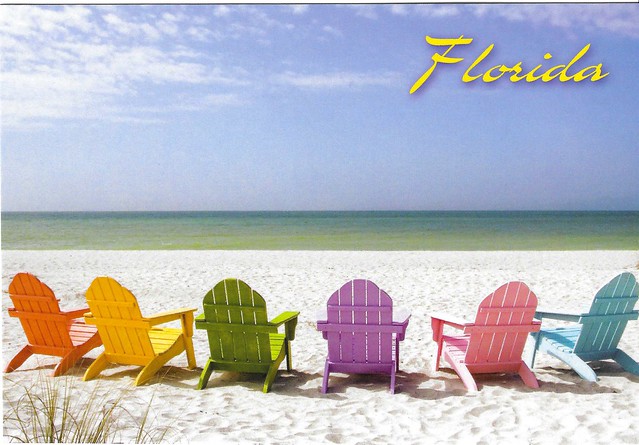 Florida Chairs Postcard