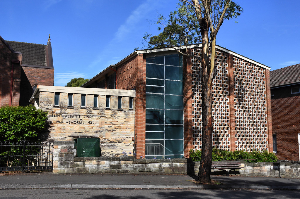 St Albans War Memorial Hall, Lindfield, Sydney, NSW.