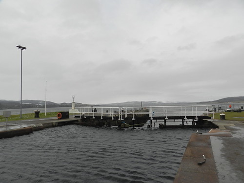 clachaharry lock caledonian canal thomas telford water grey cold winter beauly firth allanmaciver