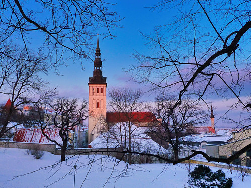 tower church tallinn estonia travel vacation holiday building architecture landscape stnicholaschurch