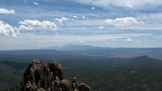 Pikes Peak from Devil's Head Lookout