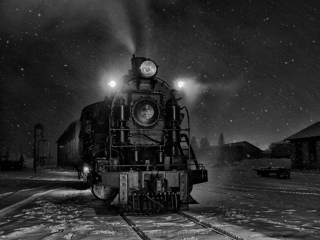 Steam in a winter's night