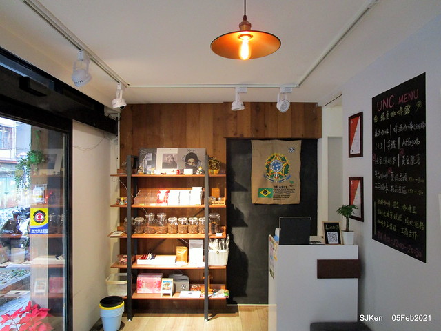 「瑰夏咖啡創始店」(UNCommon Coffe shop)， Taipei, Taiwan, SJKen, Feb 5, 2021.