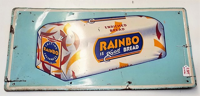 Rainbo bread sign