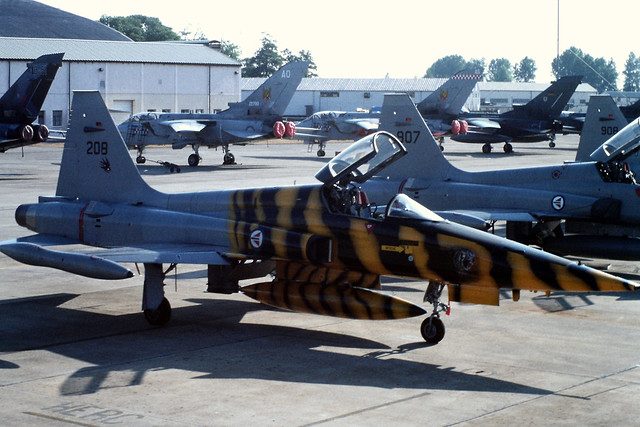 208 Northrop F-5A Freedom Fighter of Royal Norwegian Air Force