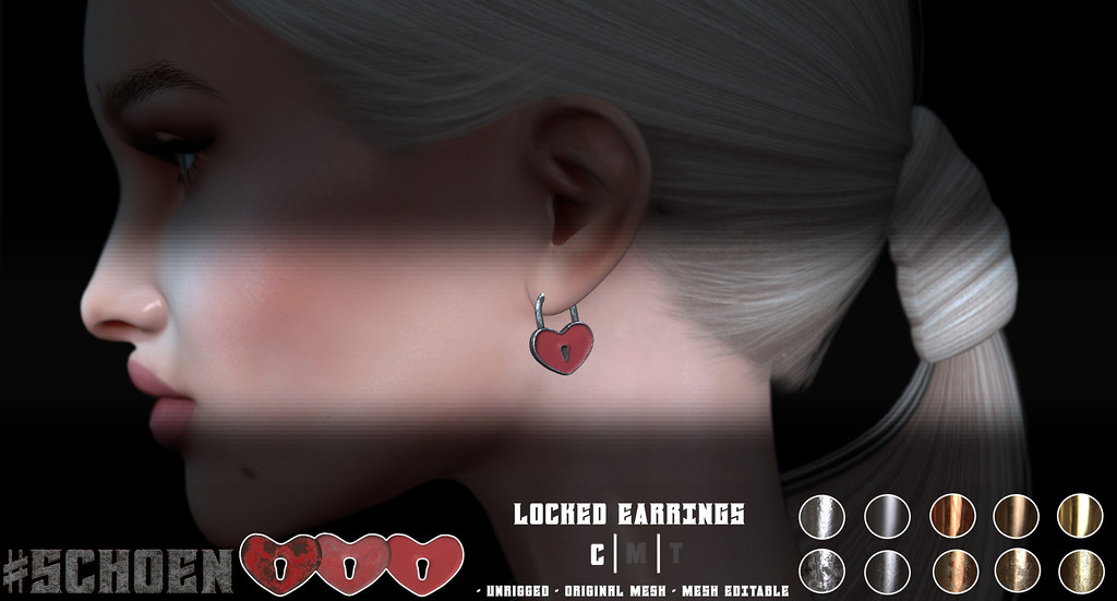 #Schoen – Locked – Earrings