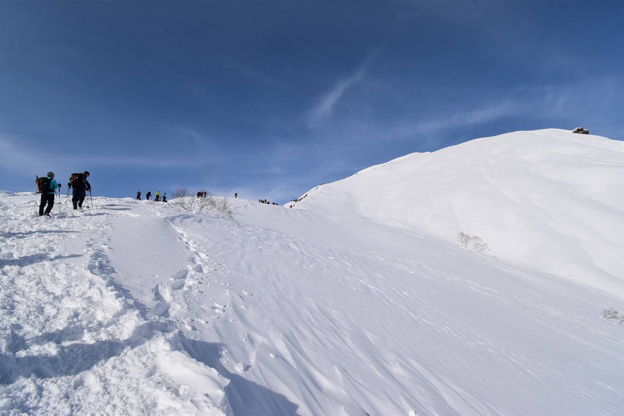 冬の谷川岳（天神尾根コース）雪山登山