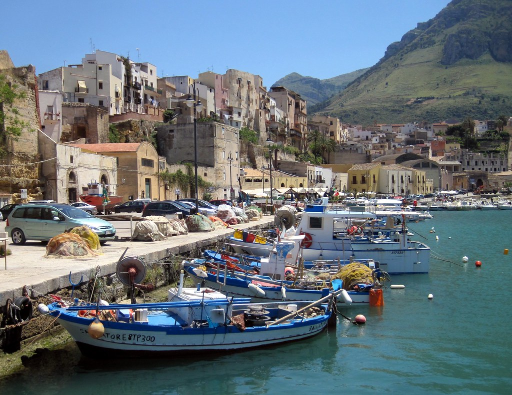 Castellammare del Golfo Harbour - Western Sicily