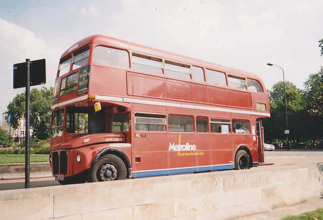 RML 2634 after arrival at Marble Arch